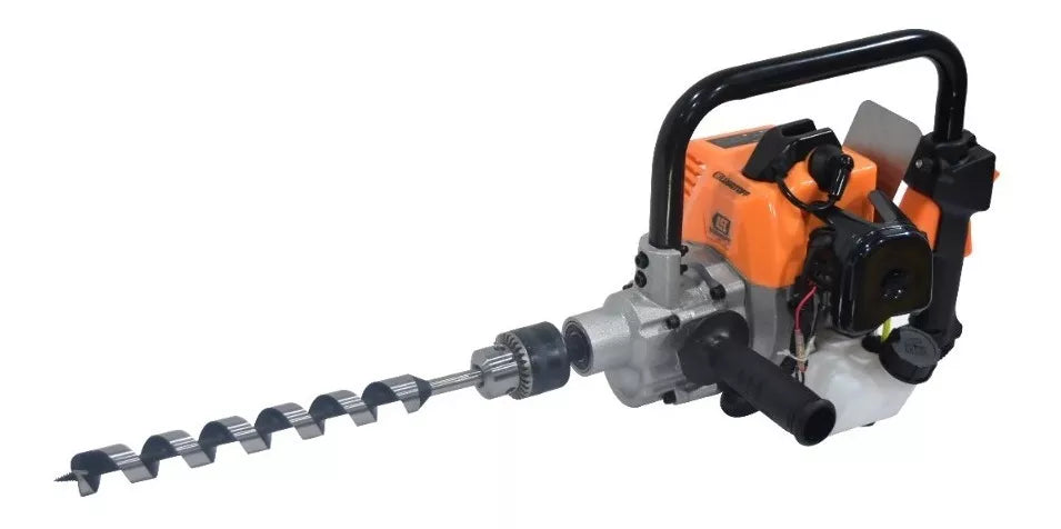 Mototaladro Mandril 16mm Explosión 26cc 1050w + 2 Mechas Lusqtoff MTLE26-8