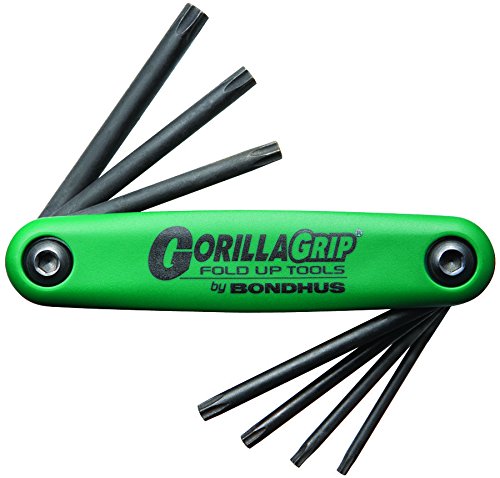 Llaves Allen Tipo Navaja Suiza 8 Unidades Gorilla Grip Bondhus 12632