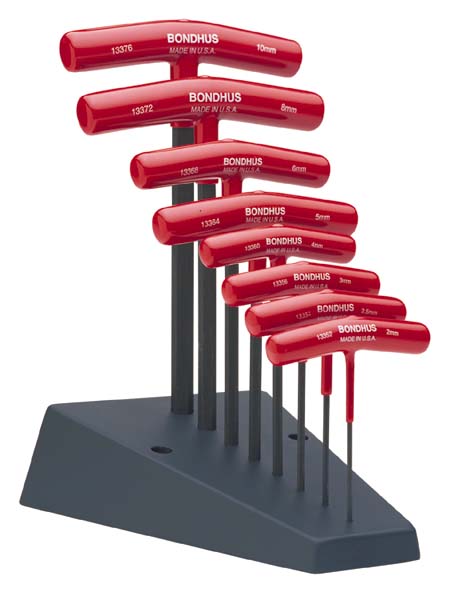 Juego de Llaves Allen Milimétricas 8 Piezas Bondhus 13189