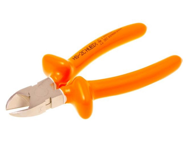 Alicate Corte Diagonal 180 mm con Doble Aislamiento 1000 V Hubix HS-3-180-C