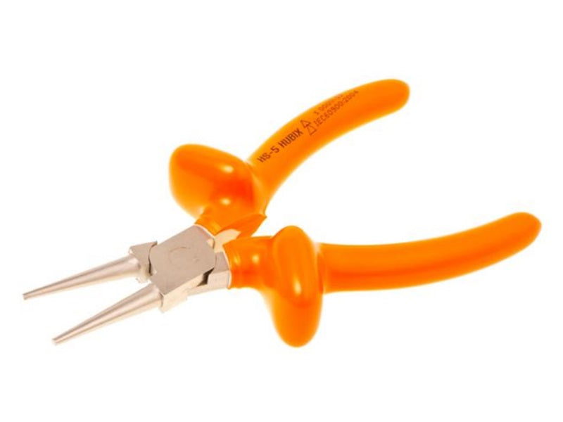 Pinza Punta Redonda 160 mm Aislada 1000 V Hubix HS-5