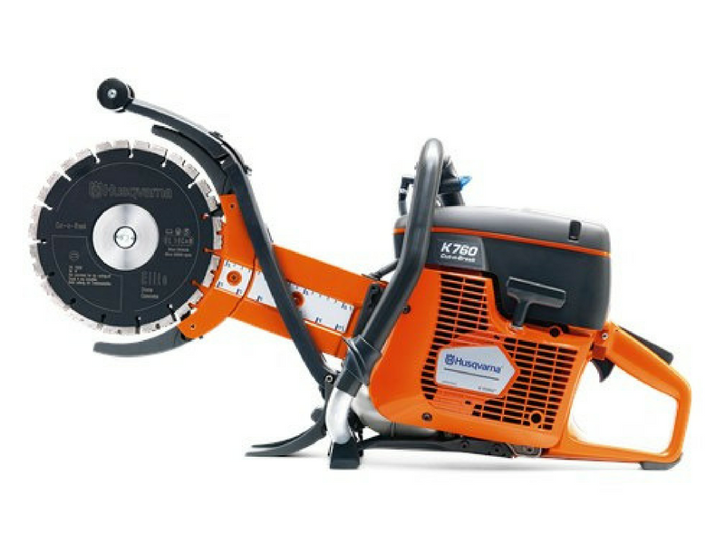 Cortadora Tronzadora de Hormigón Concreto 5 HP 14" 73,5 cc Naftera Husqvarna K-760 CUT-N-BREAK