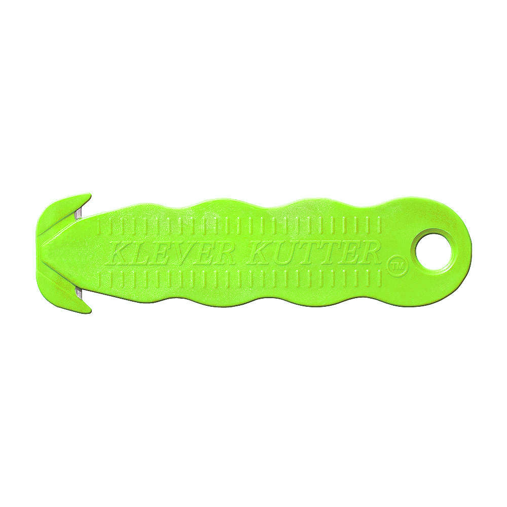 Cutter de Seguridad Doble Hoja Klever Verde JCK-1G
