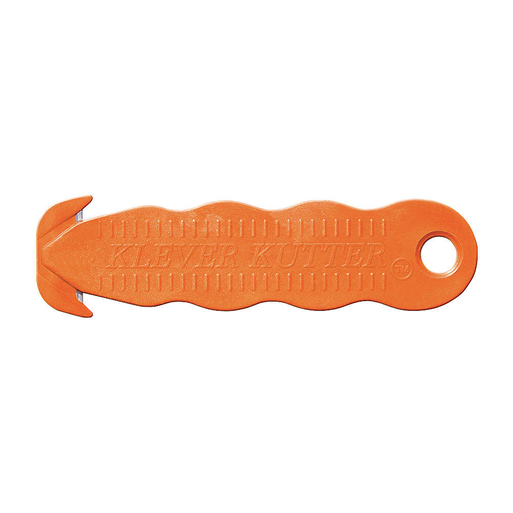 Cutter de Seguridad Doble Hoja Naranja Klever JCK-1O