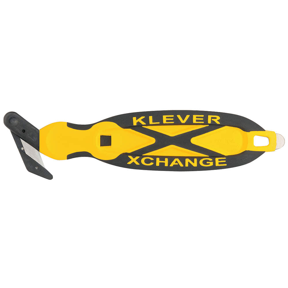 Cutter de Seguridad Cabeza Intercambiable Amarillo Klever JCK-XC-30Y