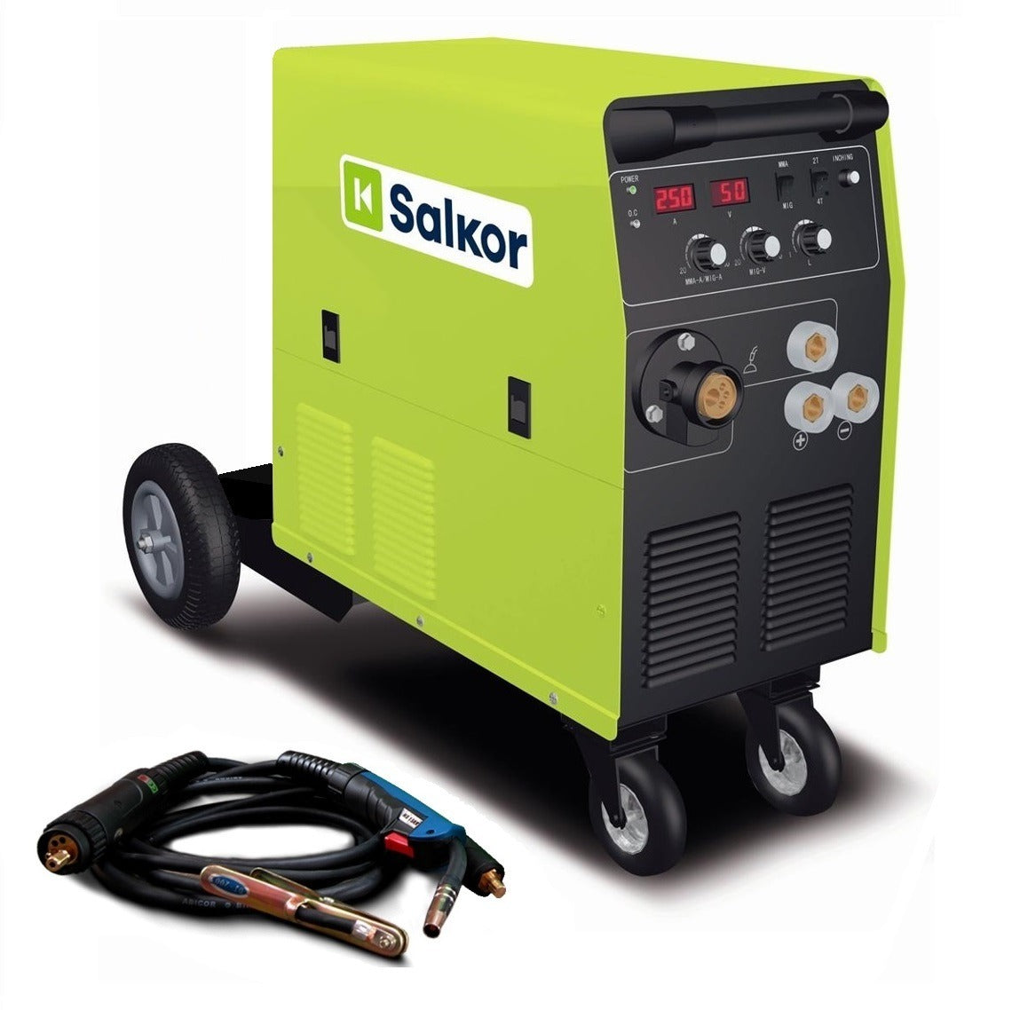 Soldadora Inverter MIG/MAG 250 Amp Profesional Salkor 601-IME-9250-2