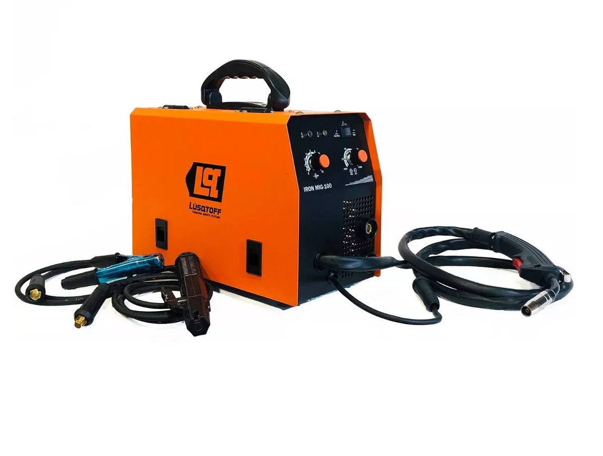 Soldadora Inverter MIG/MAG MMA/Electrodos y TIG Lusqtoff Iron Mig 100