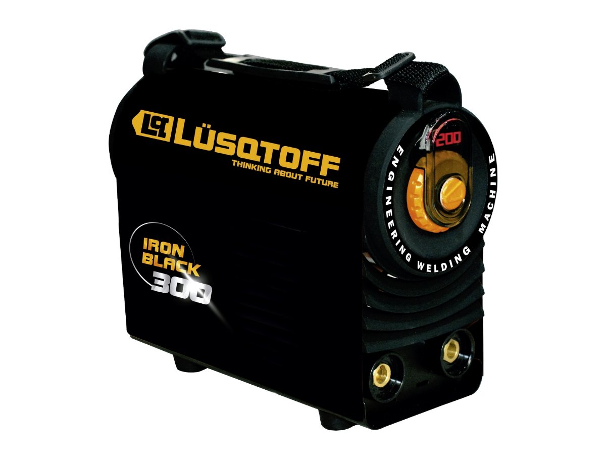 Soldadora Sinérgica con Pantalla 220 Amp Lusqtoff Iron Black 300