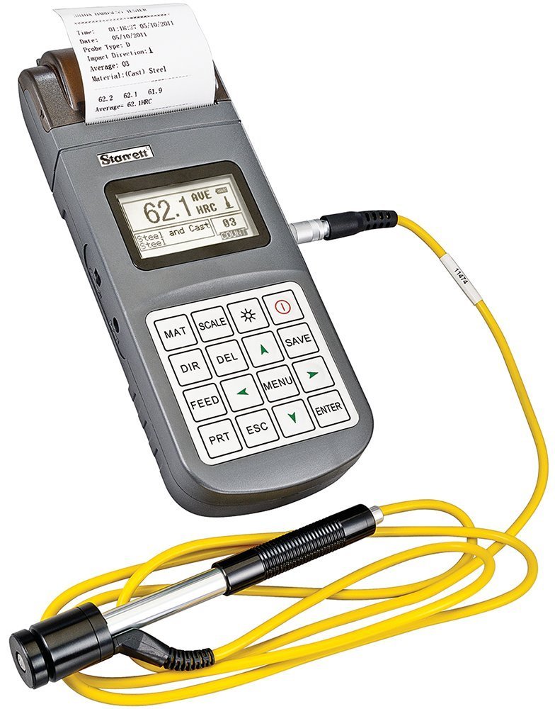 Durómetro Portátil Digital con Impresora Starrett 3810A