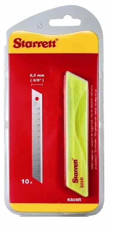 Hoja para Cutter Recta Estrecha 9,5mm Starrett KS05R