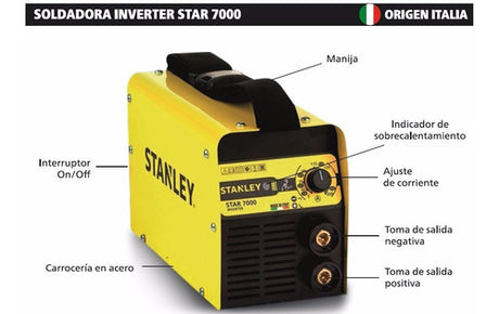 Soldadora inverter Stanley