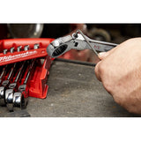 Juego de Llaves Crique Combinadas con Cabeza Flexible Métrica (7 Piezas) - Milwaukee 45-96-9600