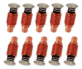 10 Electrodos Plasma Compatible Con Hypertherm 220971 Wolfer