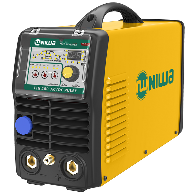 Soldadora Tig inverter 200 Amp Niwa TIG-200 AC/DC Pulse