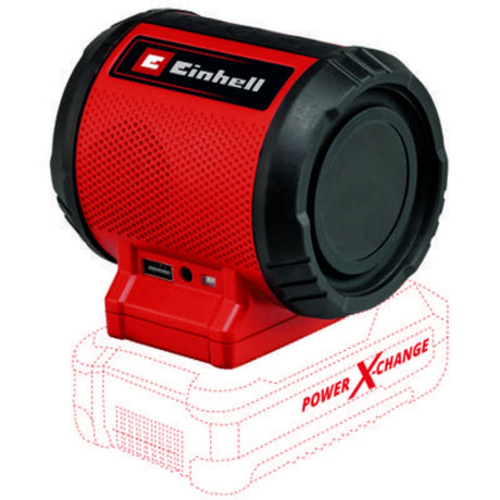 Parlante Y Cargador Usb Inalambrico Einhell Bluethooth 5.0 frente
