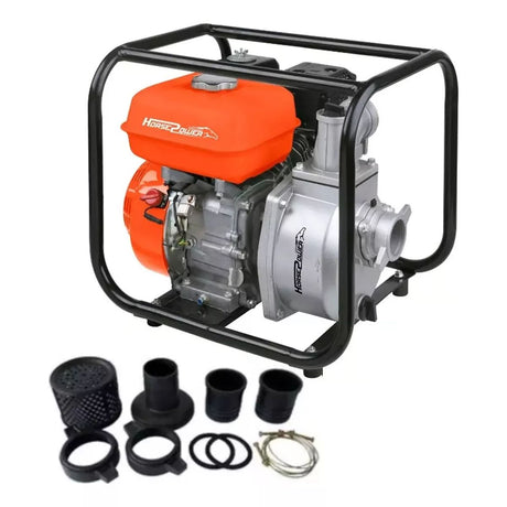 Motobomba 2 Pulgadas A Explosion 7hp 30000l/h Alta Presion frente