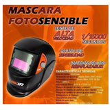 Mascara Careta Soldar Fotosensible Profesional Labor Regula caracterisitcas
