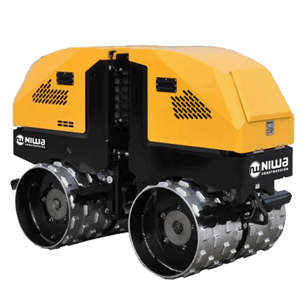 Rodillo Compactador Doble 20 HP MOtor Honda Niwa ROLNW 645 DPCR
