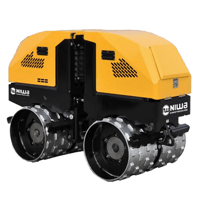 Rodillo Compactador Doble 20 HP MOtor Honda Niwa ROLNW 645 DPCR