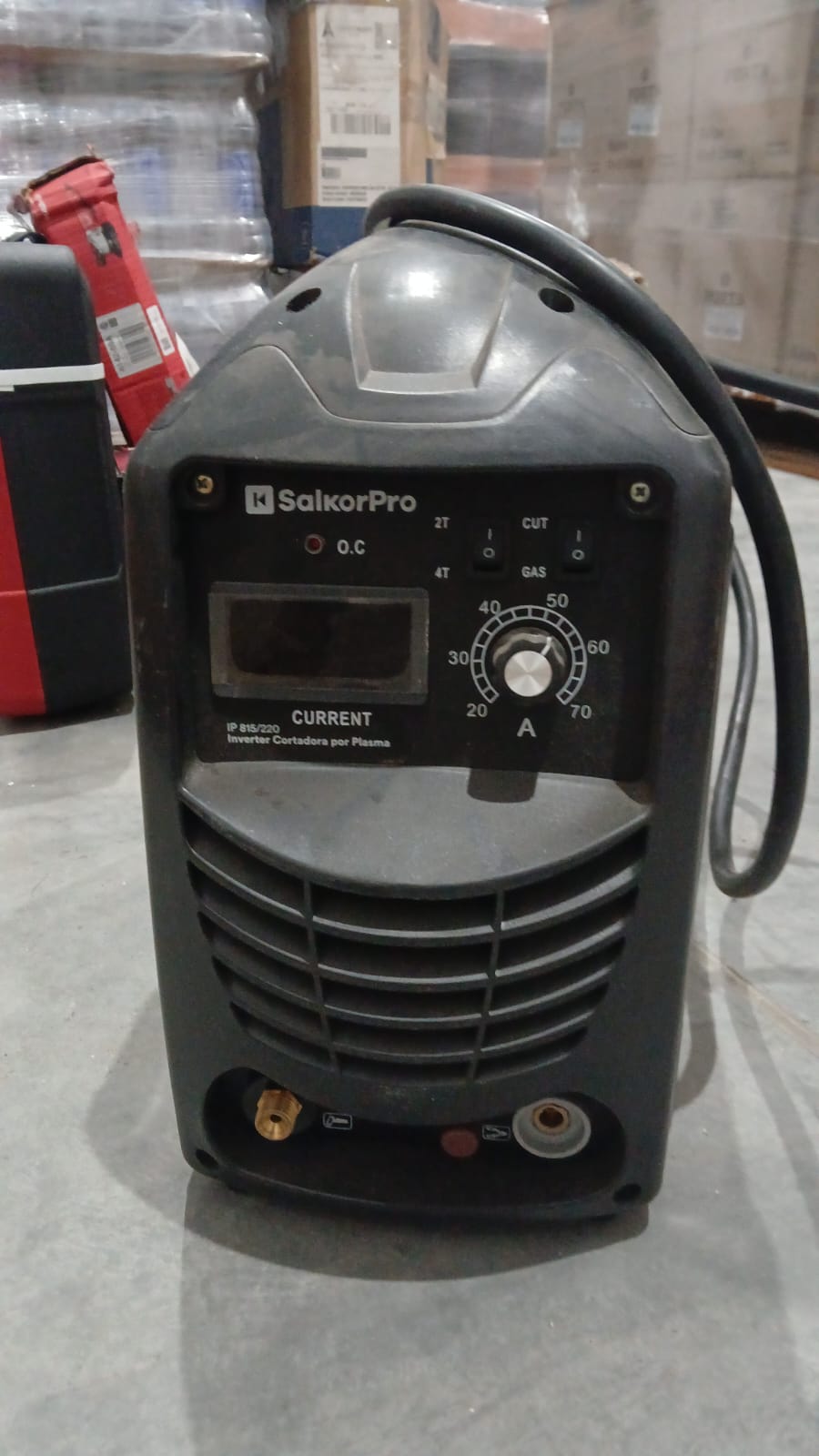 Corte Plasma Salkor IP.815 70A - Reacondicionado