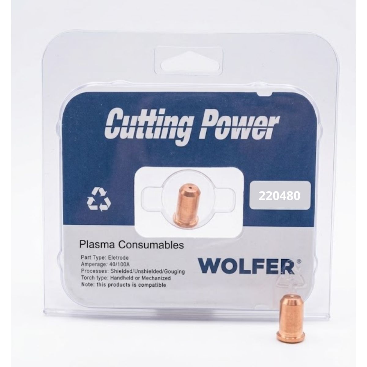 5 Toberas Compatible Con Hypertherm 220480 Powermax 30amp