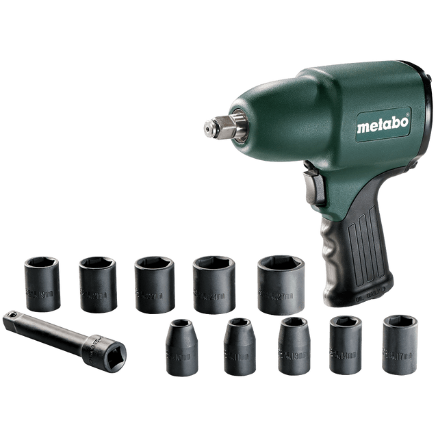 Llave de impacto neumática Metabo DSSW 360 Set