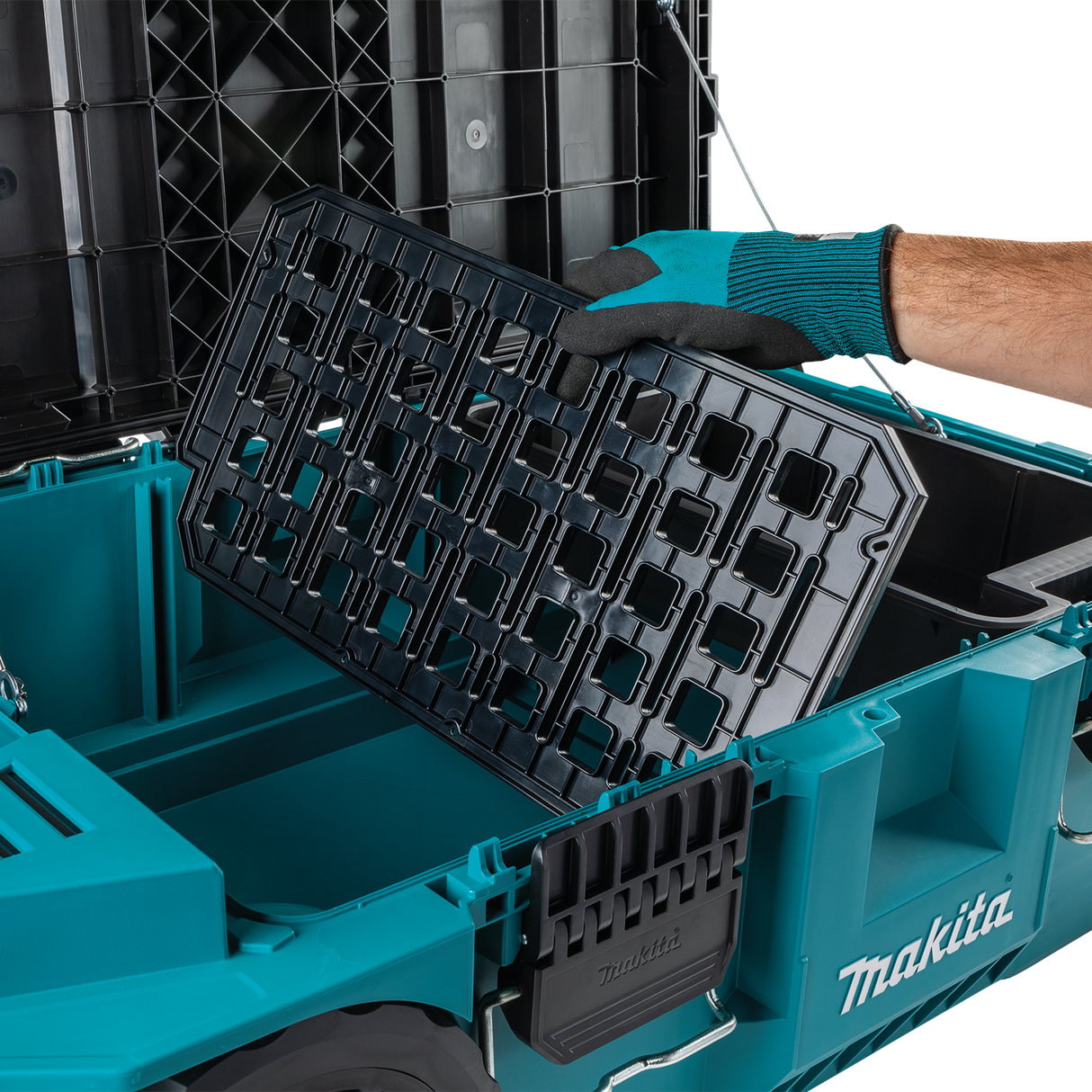 Caja Herramientas Rodante Modular Apilable IP65 MAKTRAK Makita T-90009