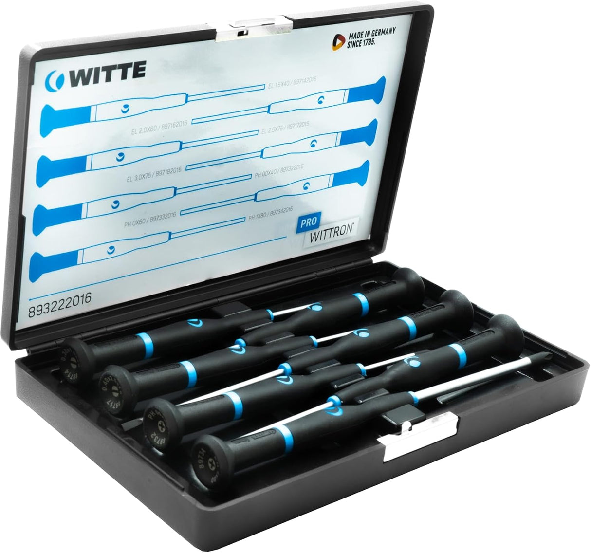 Juego de Destornilladores de precisión 7 piezas Whitte Maxx Whittron