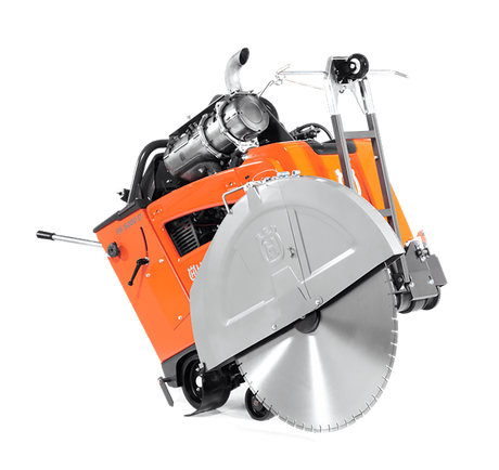 Cortadoras de concreto de piso 48HP 374 mm Mtr Dsl Husqvarna FS 5000 D
