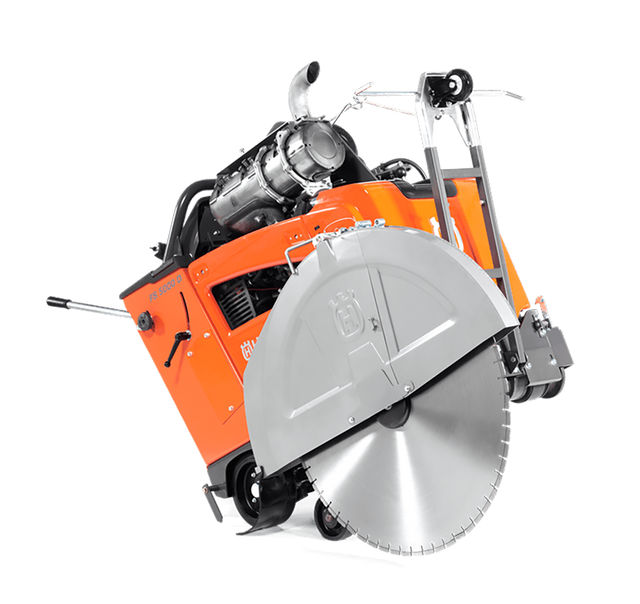 Cortadoras de concreto de piso 48HP 374 mm Mtr Dsl Husqvarna FS 5000 D