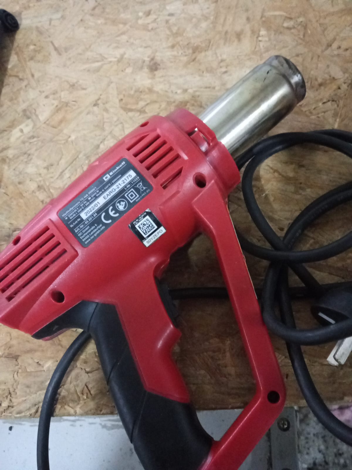 Pistola de Calor TC-HA 2000/1 - Reacondicionado