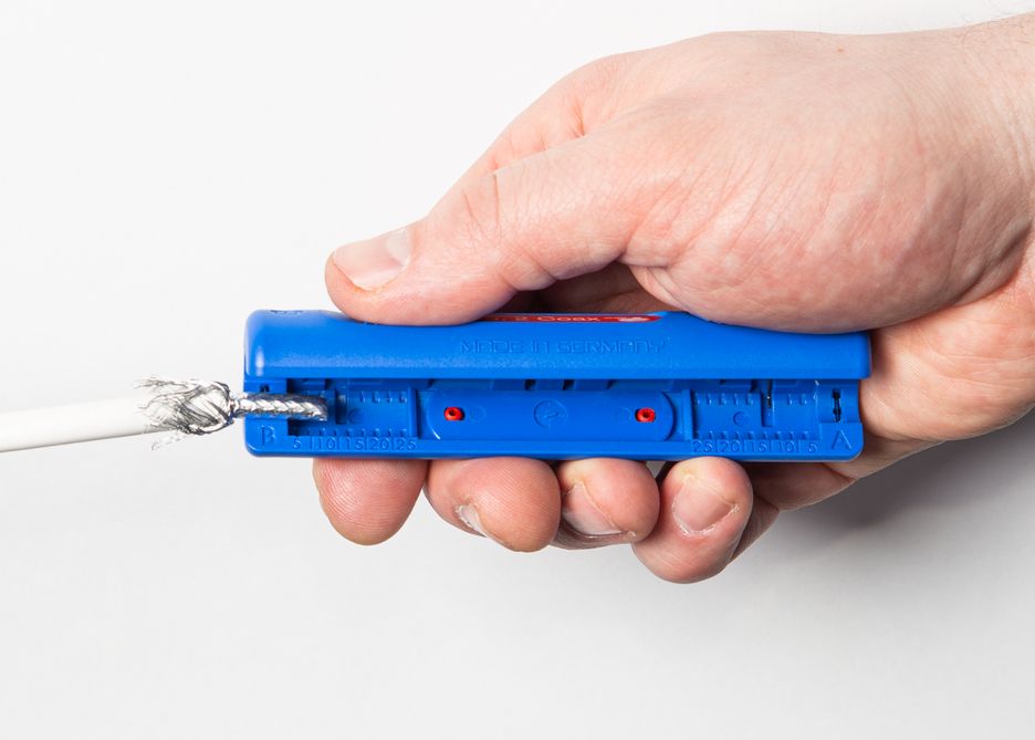 Pinza Pelacables para Cable Coaxial de 4,8-7,5 mm No.2 Weicon 52000002