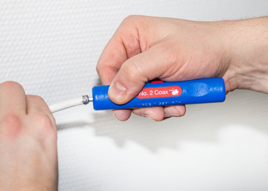 Pinza Pelacables para Cable Coaxial de 4,8-7,5 mm No.2 Weicon 52000002