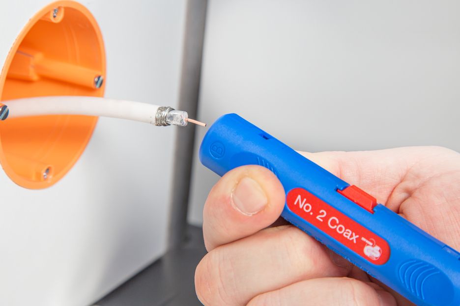 Pinza Pelacables para Cable Coaxial de 4,8-7,5 mm No.2 Weicon 52000002