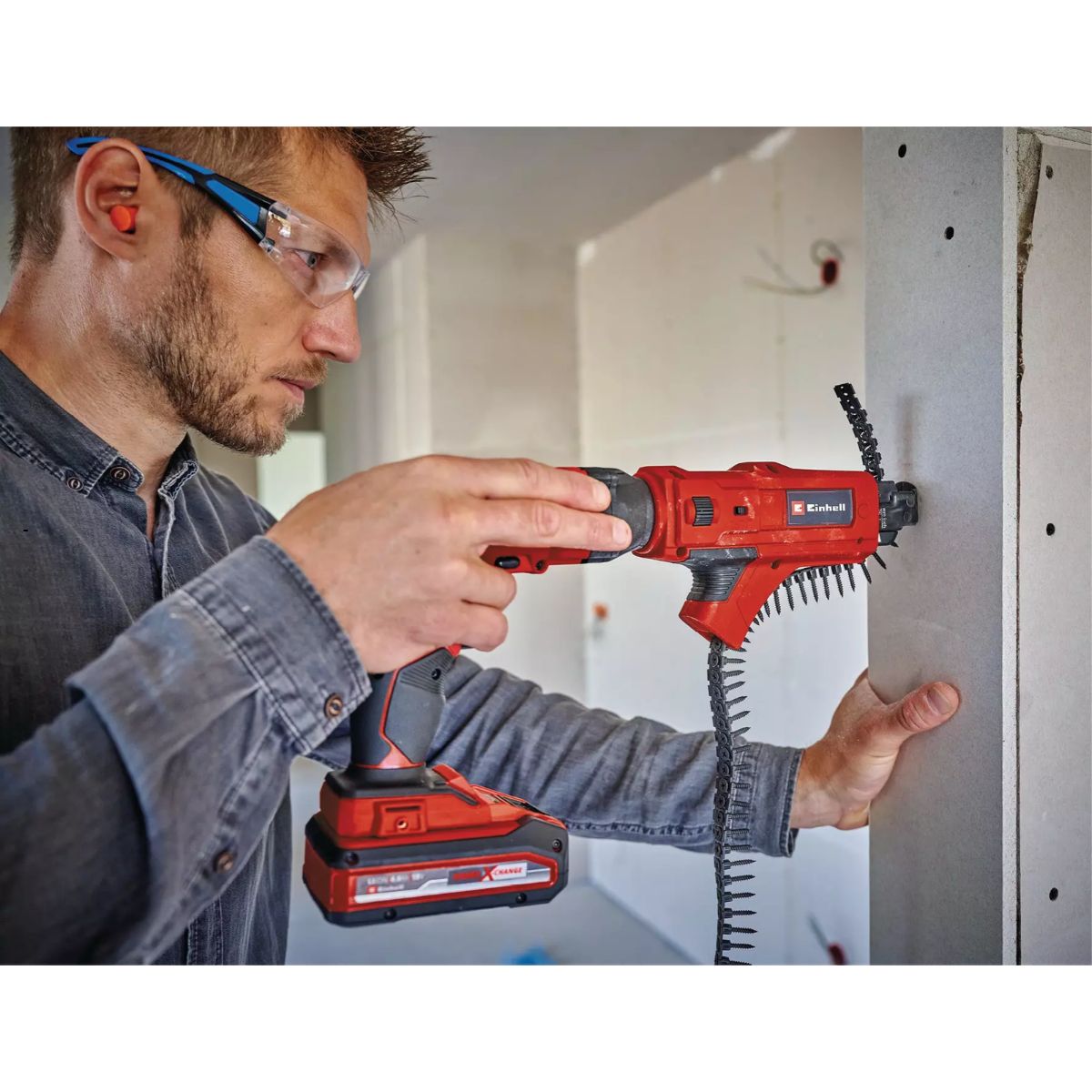 Accesorio Cargador Para Atornillador Durlock Yeso Einhell 4259955 Drywall