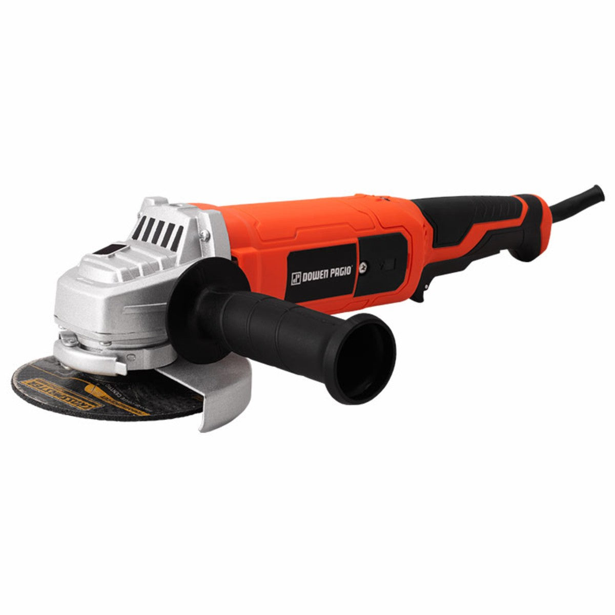 Amoladora angular Dowen Pagio AA125SPL de 50 Hz color naranja 1250 W 220 V + accesorio frente