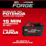 Batería M18 Ion Litio XC 6Ah. Red Forge Milwaukee 4811-1861