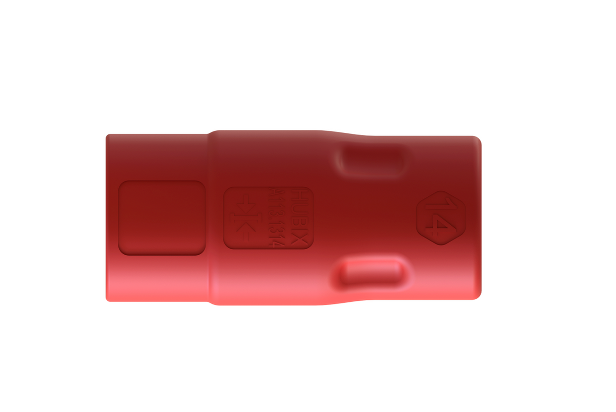 Bocallave Corta Aislada 1000V de 1/2" 14MM Hubix HN-14