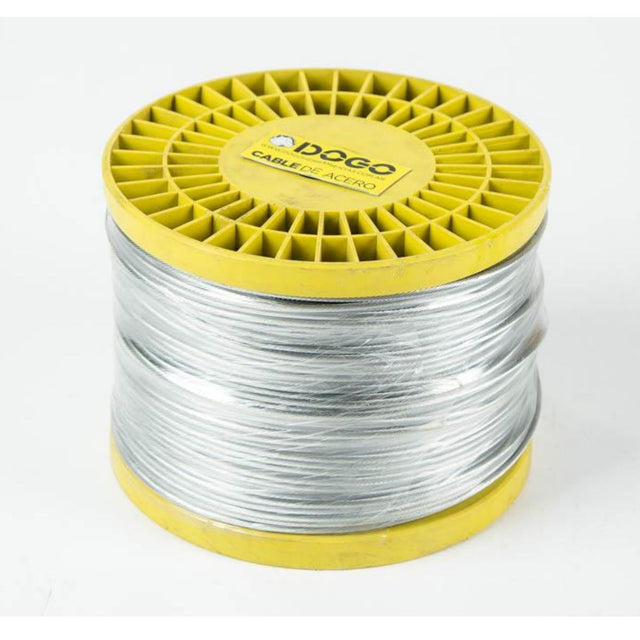 Cable de Acero Galvanizado Dogo 1.5 mm - Rollo 200 Mts (1x19)