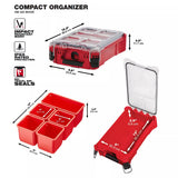 Caja Organizador Herramientas Packout Milwaukee 4822-8435 caracteristicas