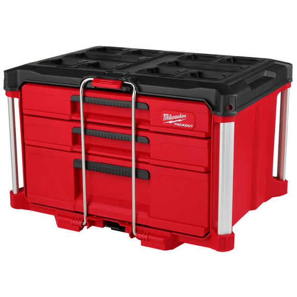  Caja de herramientas de 3 cajones PACKOUT™ Milwaukee 48-22-8447 frente