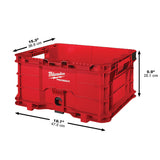 Cajon Porta Heramientas Packout Milwaukee 4822-8440 medidas 