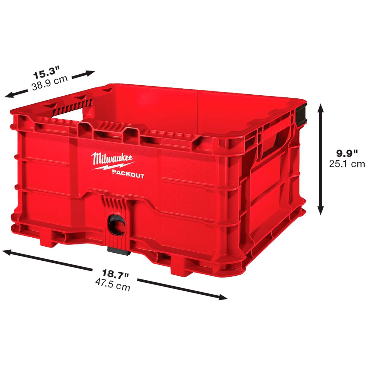 Cajon Porta Heramientas Packout Milwaukee 4822-8440 medidas