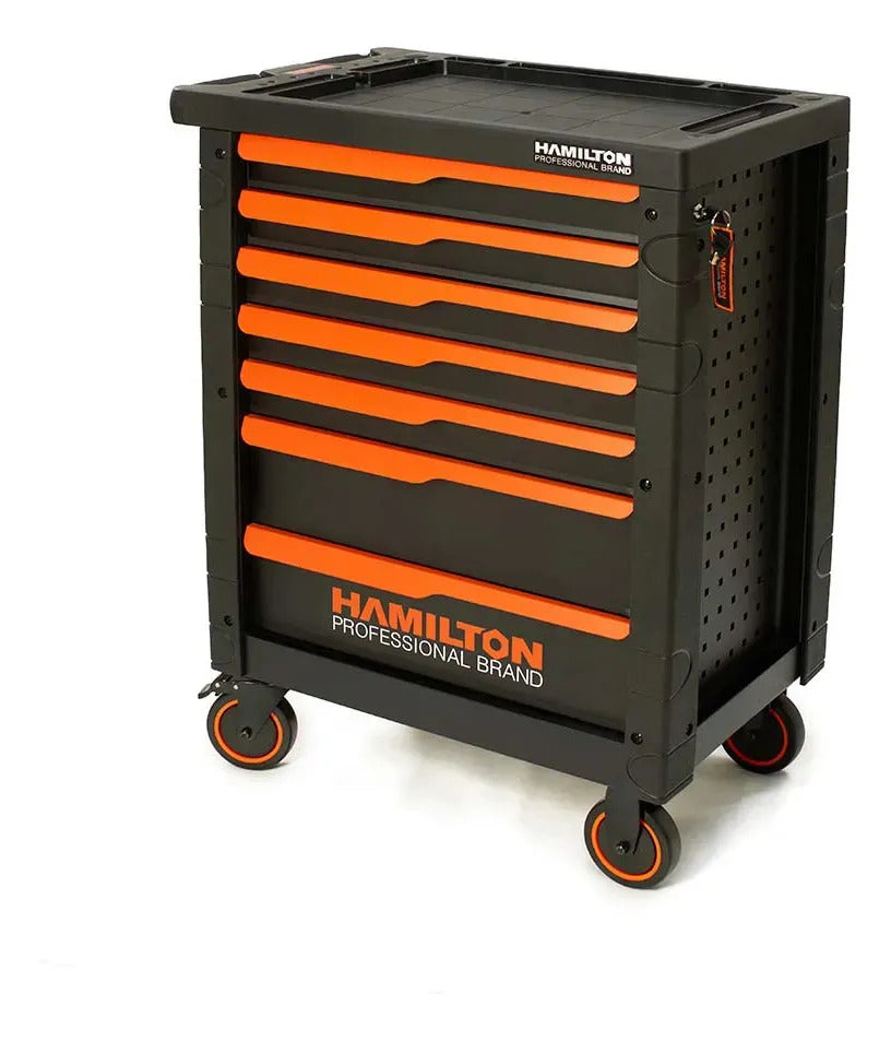 Carro Porta Herramientas Hamilton HCH001 Gabinete 7 en 1 CAJA