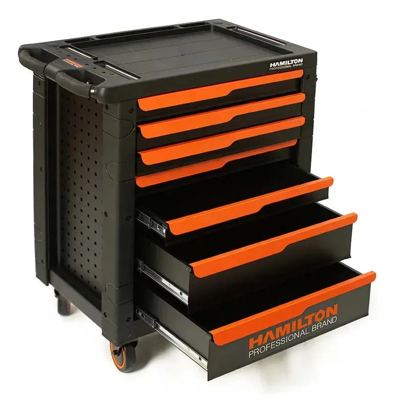 Carro Porta Herramientas Hamilton HCH001 Gabinete 7 en 1 cajones