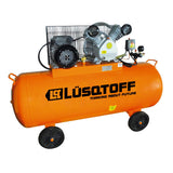 Compresor De Aire 200 Lts Monofásico 3Hp Lusqtoff LC-30200 115 Psi frente