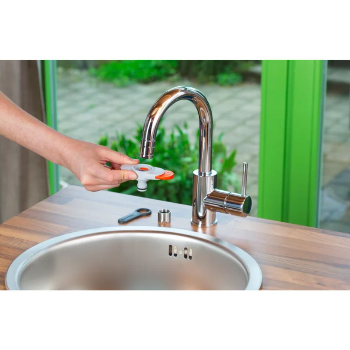 Conector Adaptador Para Grifos Canilla De Interior | Gardena INTERIOR