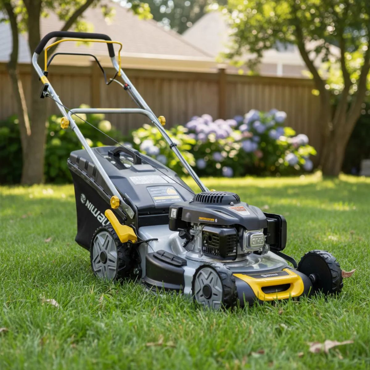 Cortacésped Niwa CENW-21A Autopropulsado 6 HP 166cc 21" jardin