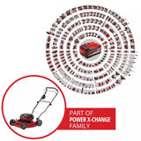 Cortadora De Pasto Inalámbrica Einhell  Ge-Cm 36/48 Li M-Solo power x change 