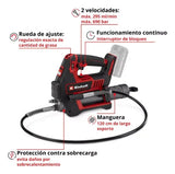Engrasadora Inalámbrica Einhell TP-GR 18/690 Li Professional 18V